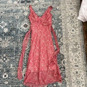 pink 90s dress